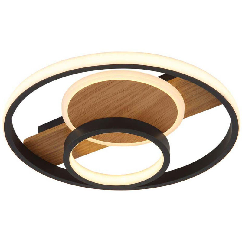 foto del prodotto globo lighting plafoniera lampada da soffitto lampada da soggiorno lampada da camera da letto led color oro, metallo, led 24w 1500lm bianco caldo,