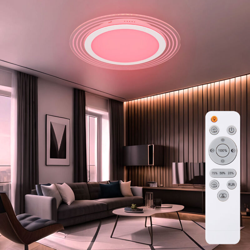 foto del prodotto globo lighting plafoniera soggiorno lampada sala da pranzo lampada camera da letto lampada corridoio, metallo plastica acrilico, telecomando