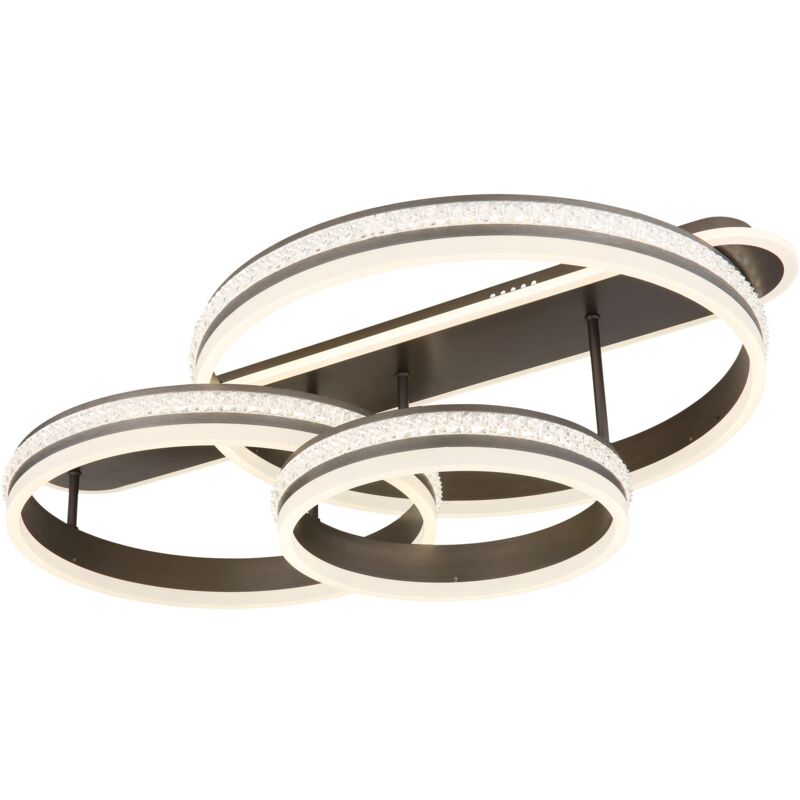 foto del prodotto globo - plafoniera - grouni - nichel - metallo - lampada a