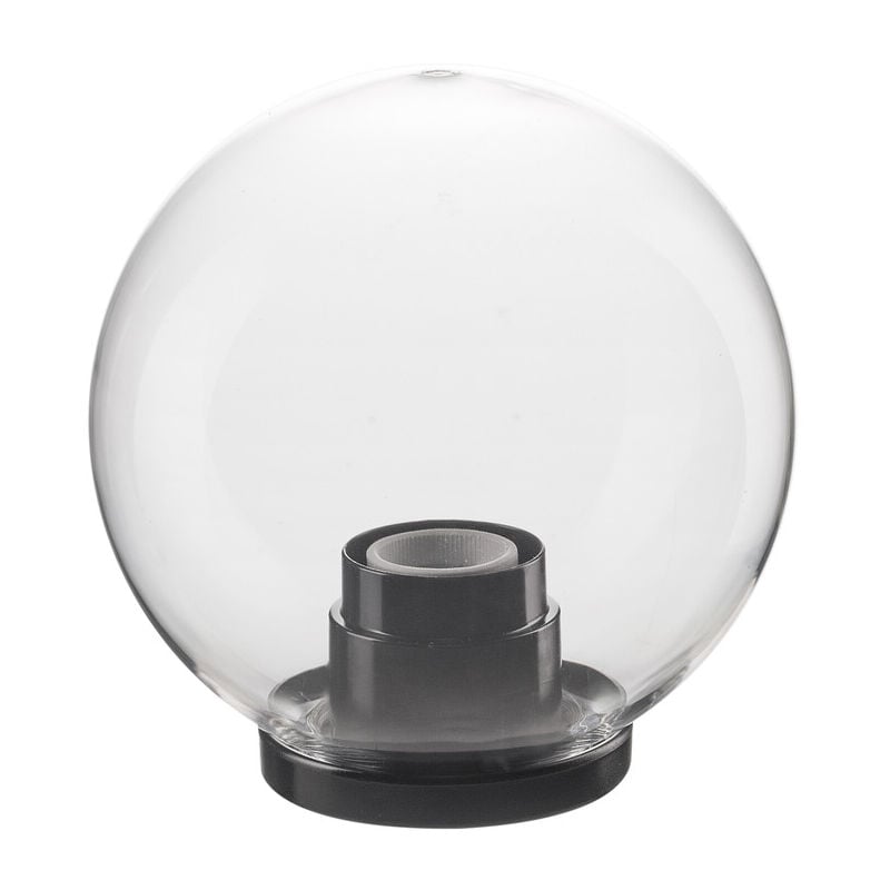 foto del prodotto globo trasparente dm.20 con base e27. prezzo per 1 pezzo.