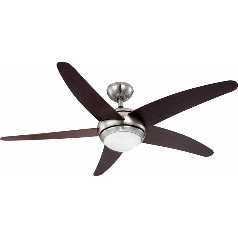 foto del prodotto globo ventilatore da soffitto con illuminazione e telecomando lampada da soffitto ventilatore a 3 velocit avanti indietro, 1x e14, dxh 132 x 37,2
