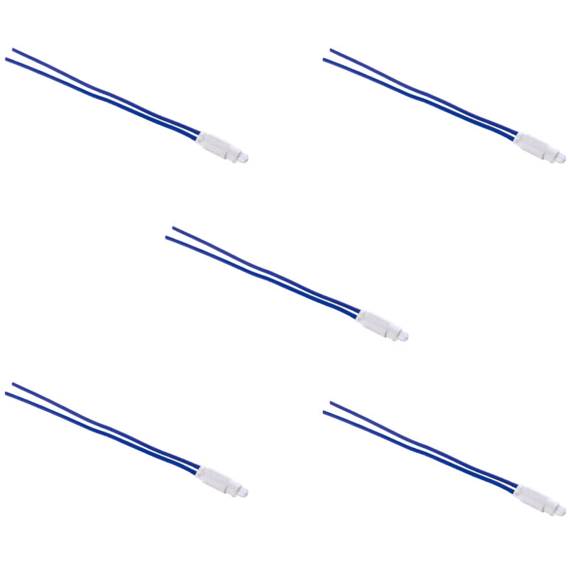 foto del prodotto gloca set 5 lampade led blu 0.5w 220v compatibili con serie matix e living