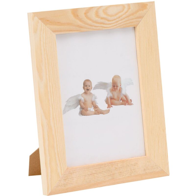 foto del prodotto glorex inspirations 6 1683 402 cornice in legno di pino, con lastra vetro, dimensioni circa 17,5 x 22,5 3 cm, mix fsc, la pu essere decorata e