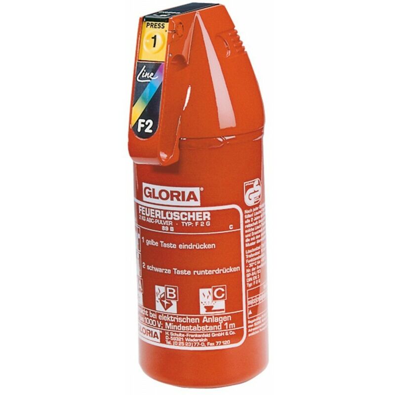 foto del prodotto gloria estintore f 2 g 2 kg