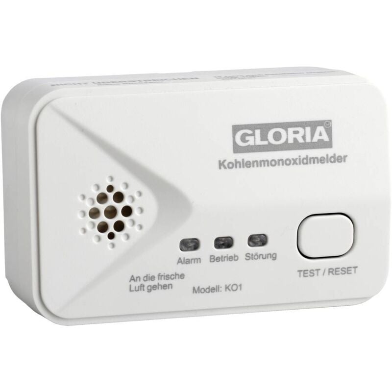foto del prodotto gloria ko1 rilevatore monossido di carbonio a batteria rileva monossido di carbonio