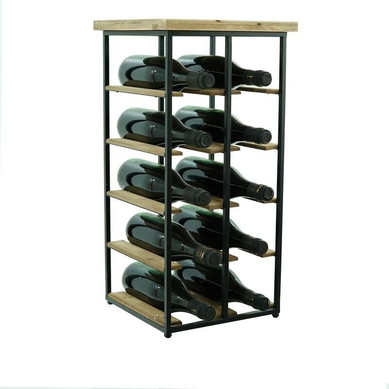 foto del prodotto gloria store portabottiglie stile industrial joy