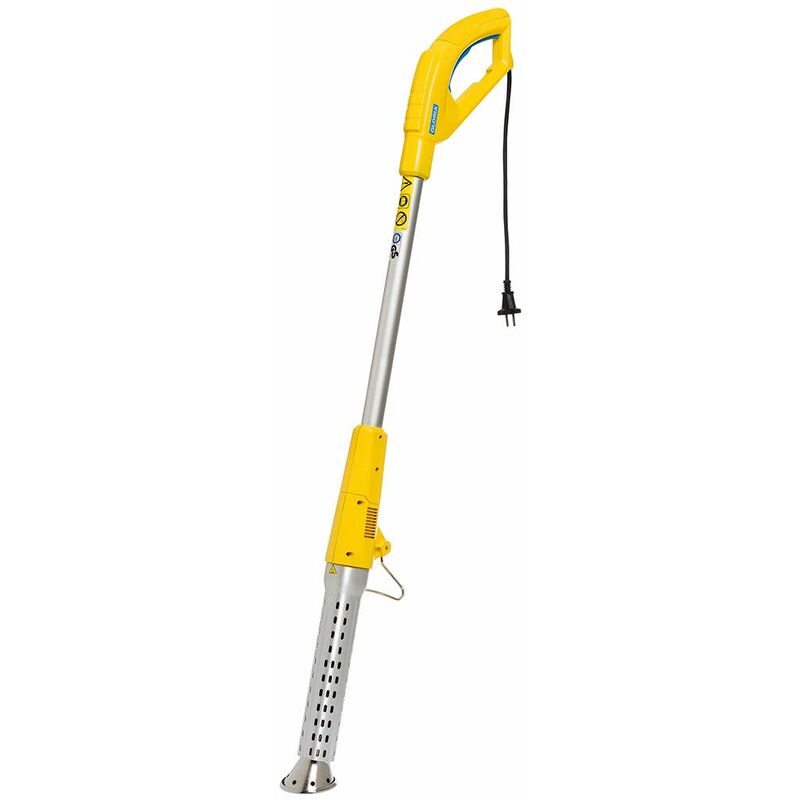 foto del prodotto gloria thermoflamm bio electro bruciatore diserbante termico con aria calda fino a 650 c, fiamma termica per erbacce, 230 v