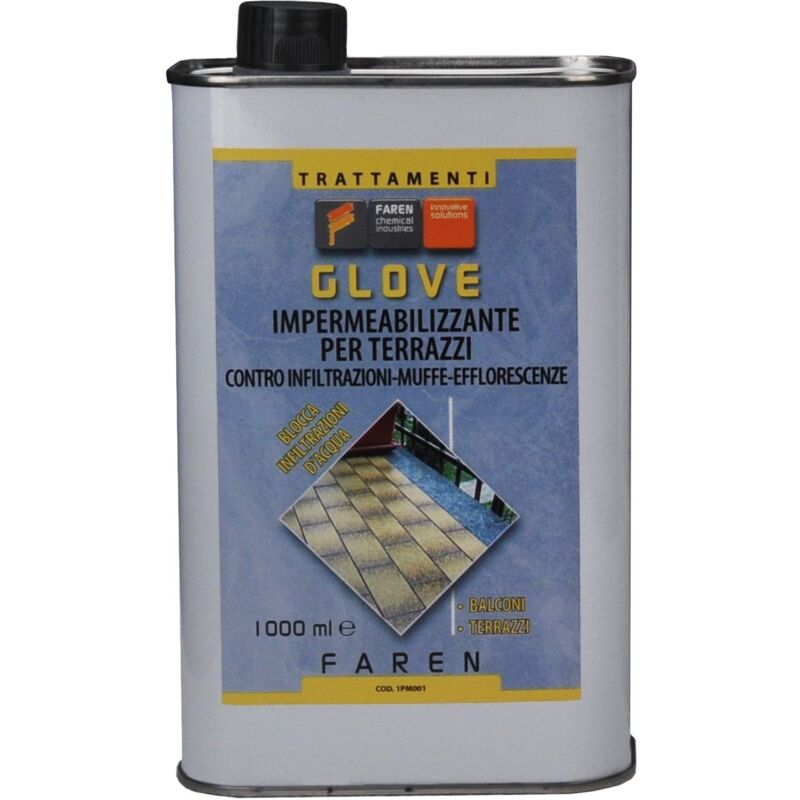foto del prodotto glove impermeabilizzante trasparente per terrazzi e balconi faren