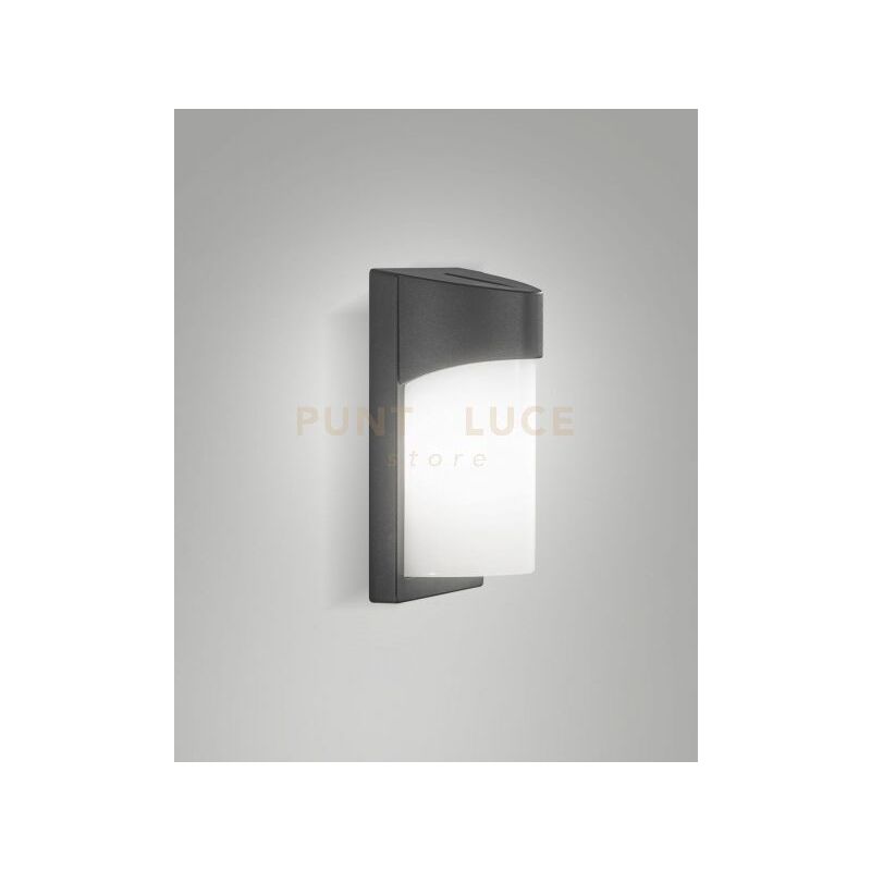foto del prodotto gluck applique grigio scuro da esterno attacco e27 ip54
