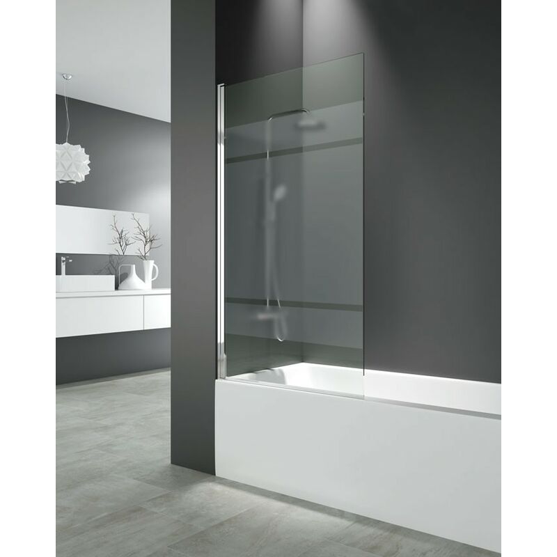 foto del prodotto gme pannello vasca open a battente estensione 150x85 cm, finiture frost plus