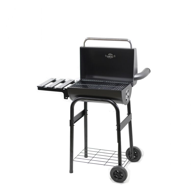 foto del prodotto gmr barbecue saturnino affumicatore a carbonella 47x32x16h