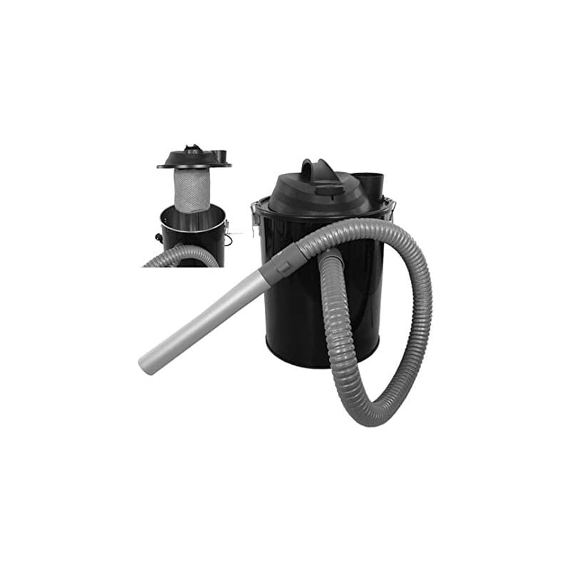 foto del prodotto gmr bidone aspiracenere 800 watt per stufe camini e forni aspiracenere con filtro hepa