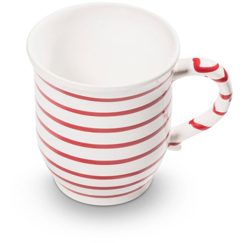 foto del prodotto gmundner ceramics rotgeflammt, tazza di cioccolato 0,3l 