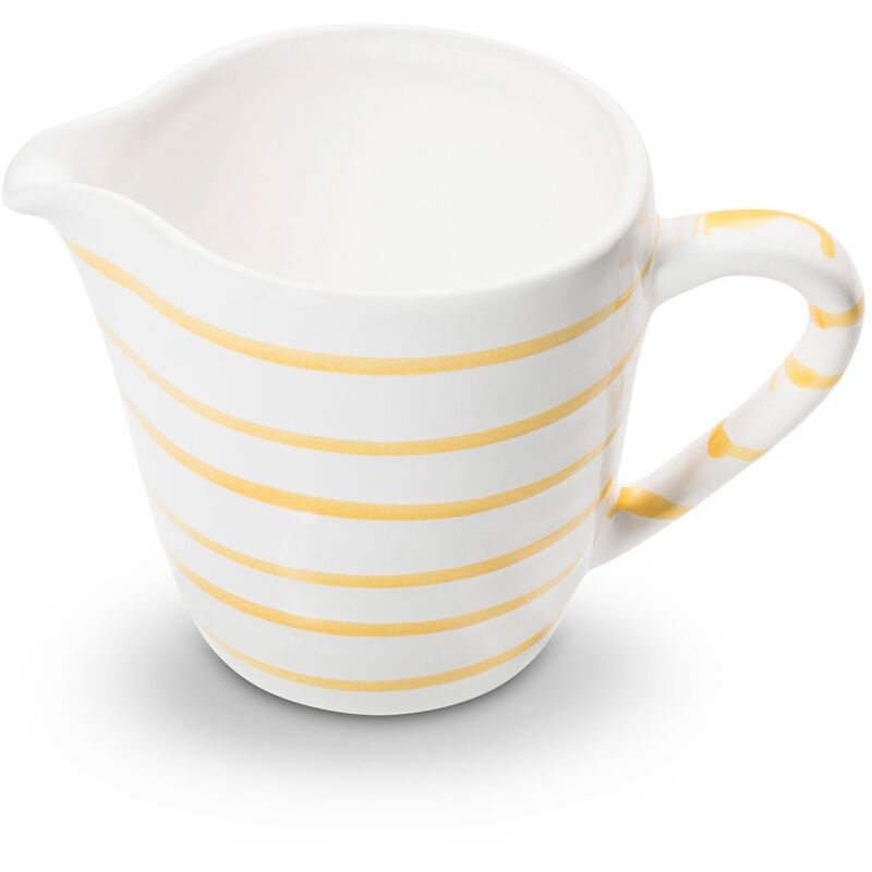 foto del prodotto gmundner ceramics yellow flamed, versatore per latte gourmet 0,2 litri