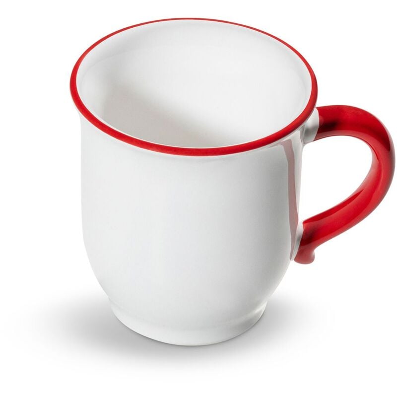 foto del prodotto gmundner keramik bordo rosso rubino, tazza cioccolato 0,3l 