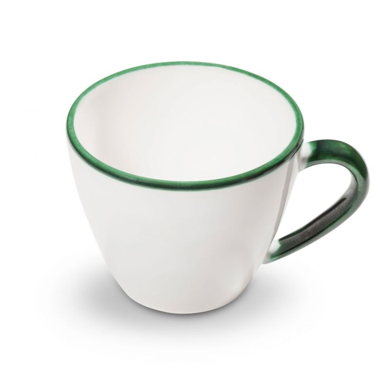 foto del prodotto gmundner keramik bordo verde, tazza da caff gourmet 0,2 litri