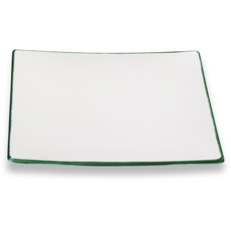 foto del prodotto gmundner keramik ceramica gmundner ceramica verde, piatto da pranzo trend 26x26 cm 