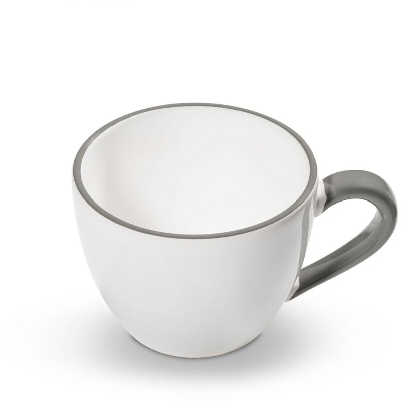 foto del prodotto gmundner keramik ceramica gmundner cerchio grigio, tazza da t maxima 0,4 litri