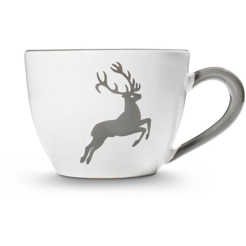 foto del prodotto gmundner keramik ceramica gmundner cervo grigio, tazza da t maxima 0,4 litri