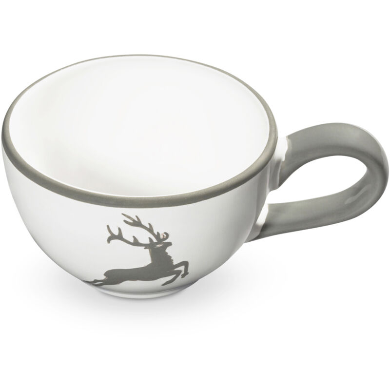 foto del prodotto gmundner keramik ceramica gmundner cervo grigio, tazza demitasse 0,06 litri