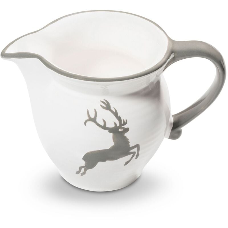 foto del prodotto gmundner keramik - ceramica gmundner cervo grigio, tazza versalatte da 0,3 litri
