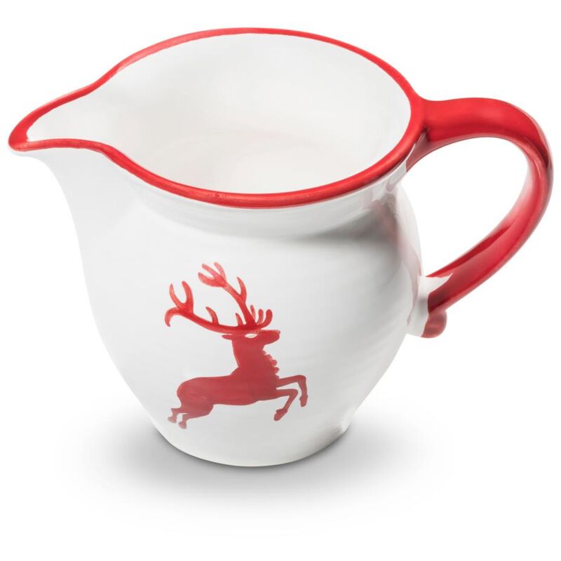 foto del prodotto gmundner keramik ceramica gmundner cervo rosso rubino, tazza versalatte 0,3l 