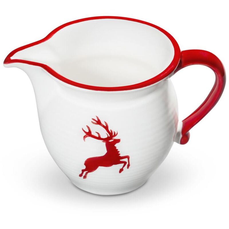 foto del prodotto gmundner keramik - ceramica gmundner cervo rosso rubino, tazza versalatte (0,5l)