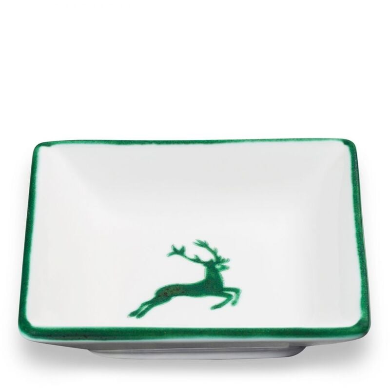 foto del prodotto gmundner keramik ceramica gmundner cervo verde, ciotola per spuntini 11x11 cm 