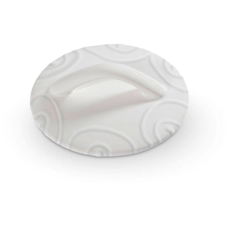 foto del prodotto gmundner keramik ceramica gmundner fiammata bianca, parte superiore zuccheriera gourmet
