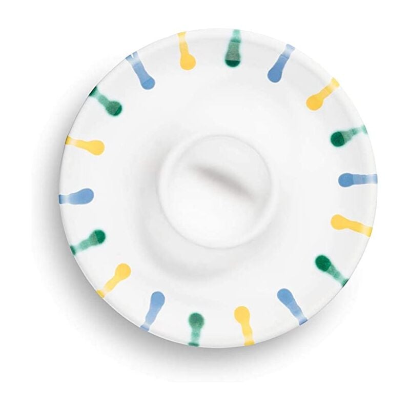 foto del prodotto gmundner keramik ceramica gmundner fiammato colorato, portauovo 12 cm 