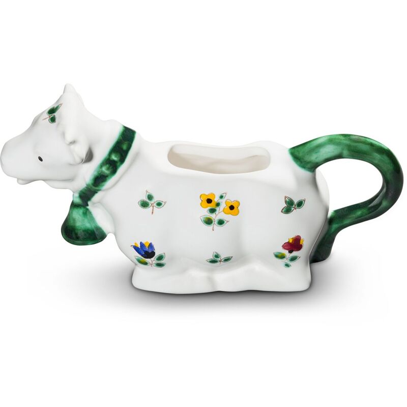 foto del prodotto gmundner keramik ceramica gmundner fiori sparsi, mucca da latte 0,16l 