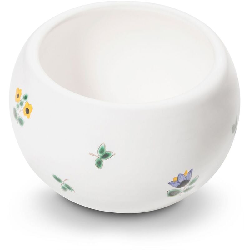 foto del prodotto gmundner keramik ceramica gmundner fiori sparsi, parte inferiore coppa zuccheriera