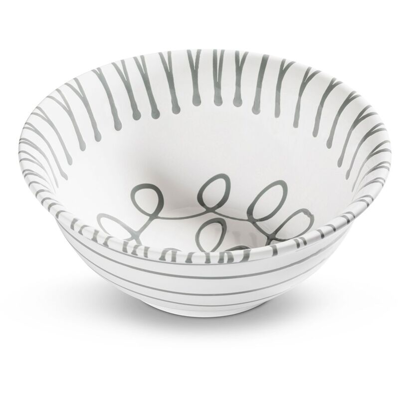 foto del prodotto gmundner keramik - ceramica gmundner grigio fiammato, insalatiera (ø 26 cm)