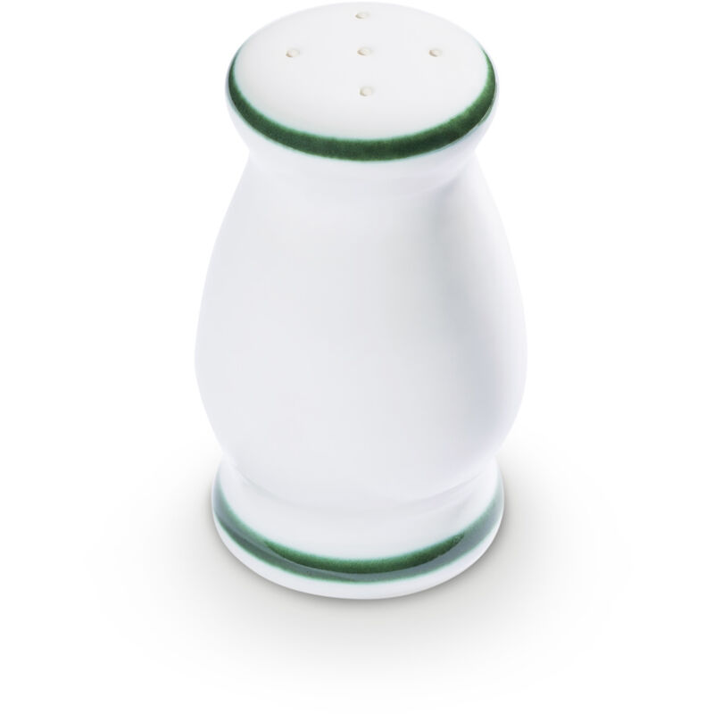 foto del prodotto gmundner keramik ceramica gmundner orlo verde, saliera a bulbo