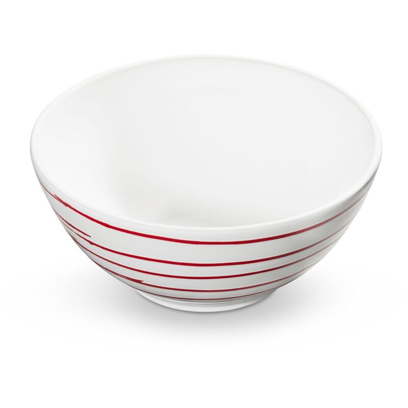 foto del prodotto gmundner keramik ceramica gmundner rosso fiammato, ciotola 20 cm 