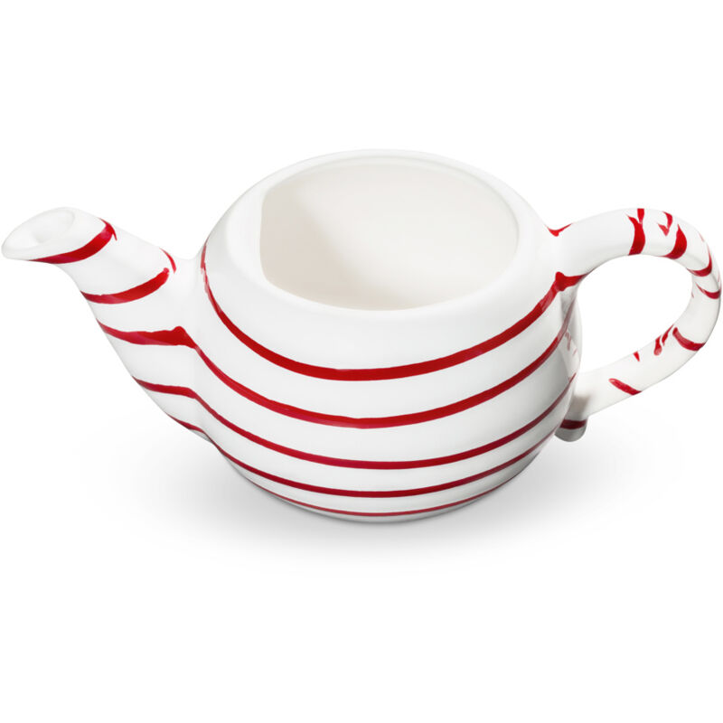 foto del prodotto gmundner keramik - ceramica gmundner rosso fiammato, parte inferiore teiera 0,5 litri