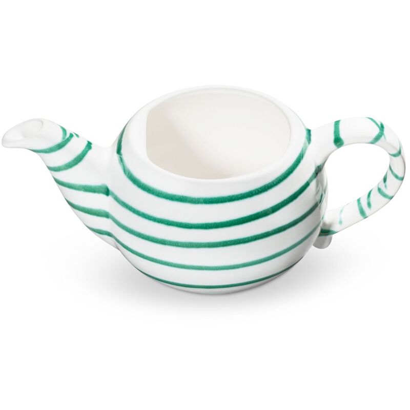 foto del prodotto gmundner keramik ceramica gmundner verde fiammato, parte inferiore teiera 0,5 litri