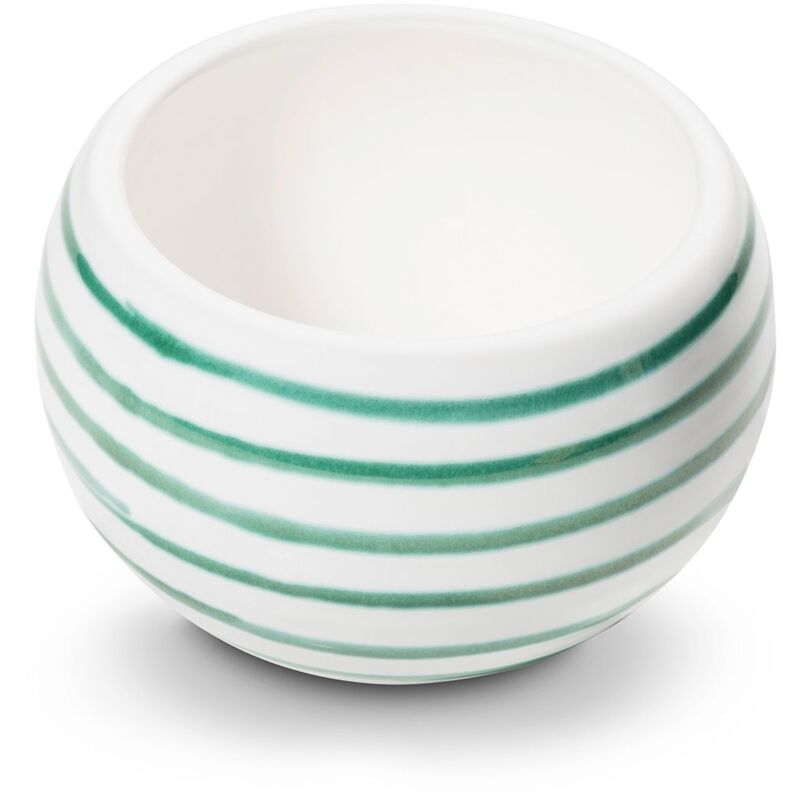 foto del prodotto gmundner keramik ceramica gmundner verde fiammato, parte inferiore zuccheriera coppa