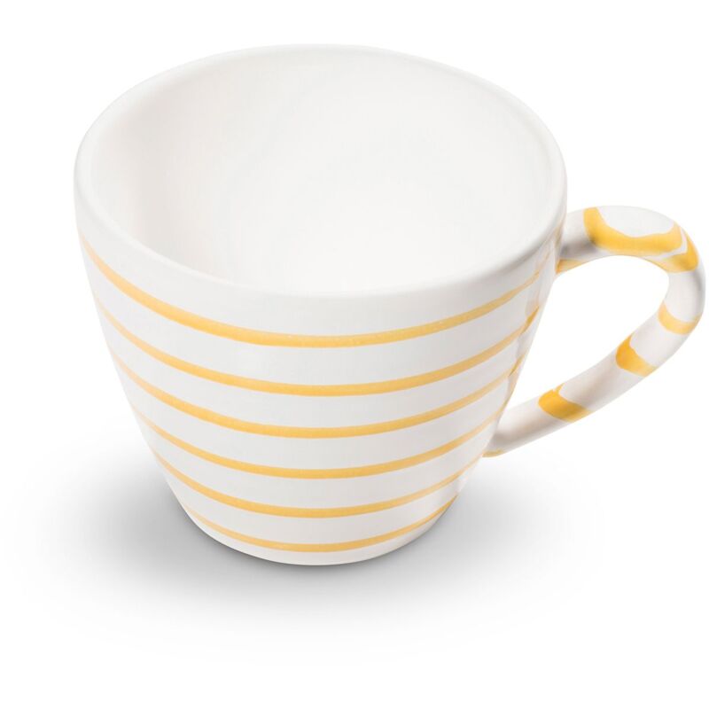 foto del prodotto gmundner keramik giallo fiammato, tazza da caff gourmet 0,2 litri