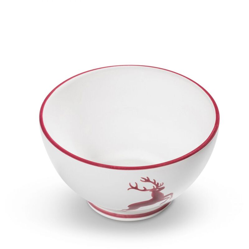 foto del prodotto gmundner keramik gmundner ceramica bordeauxr. cervo, ciotola per cereali grande 14 cm 