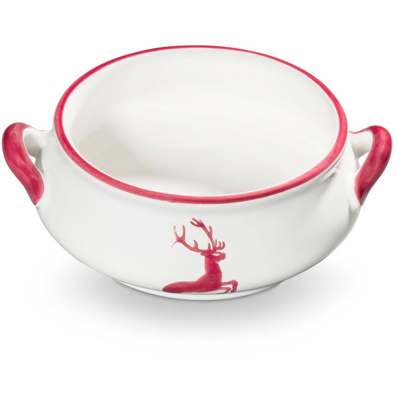 foto del prodotto gmundner keramik gmundner ceramica bordeauxr. cervo, zuppiera 0,37 litri