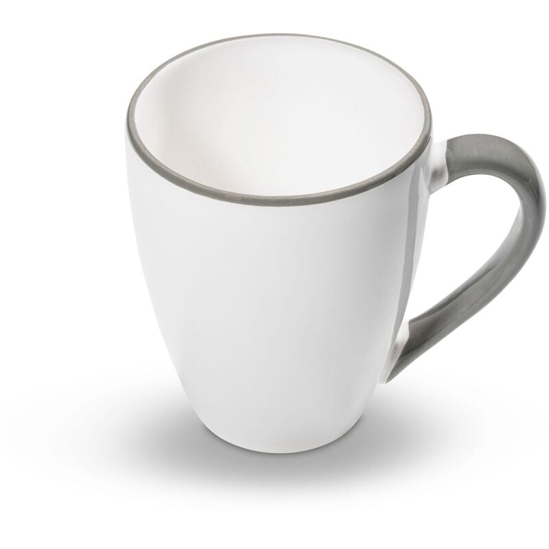 foto del prodotto gmundner keramik gmundner ceramica bordo grigio, tazza da colazione max 0,3 litri