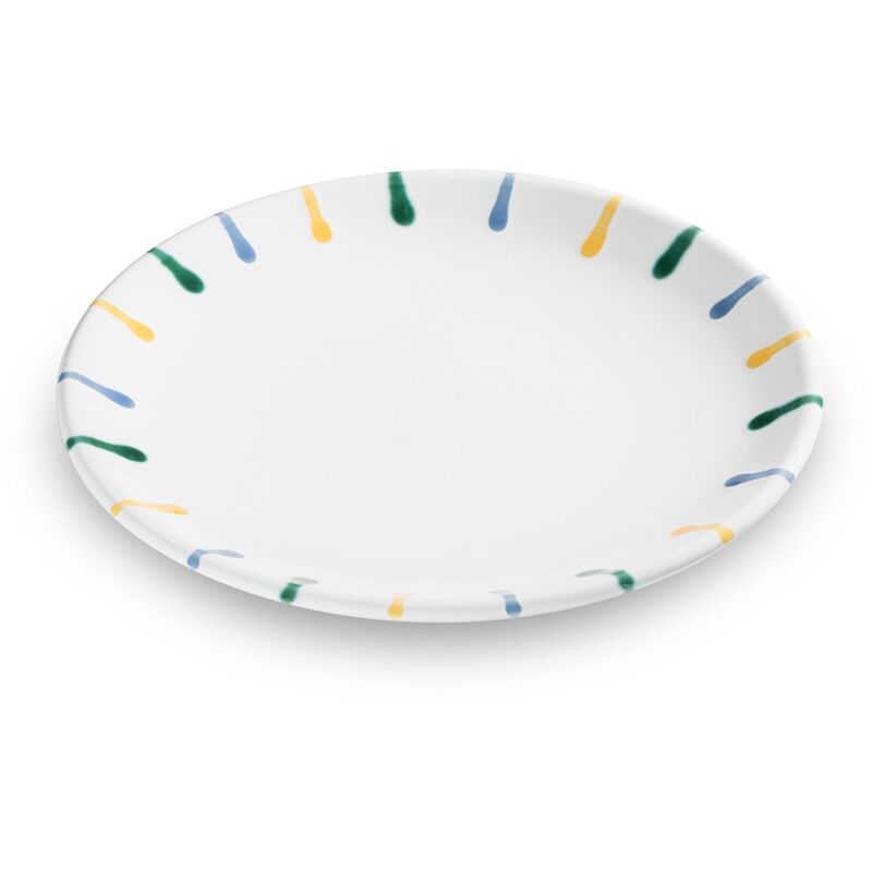 foto del prodotto gmundner keramik - gmundner ceramica colorata fiammata, piatto da dessert coppa (ø 20 cm)