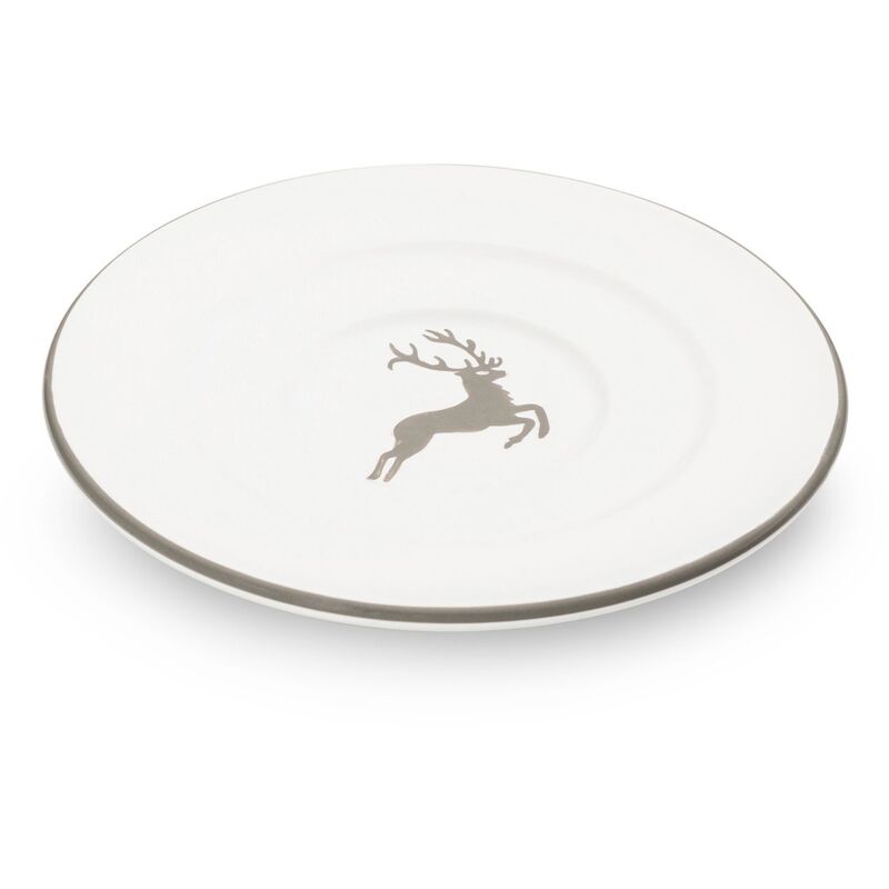 foto del prodotto gmundner keramik gmundner ceramica grigio cervo piattino caff gourmet 16 cm 