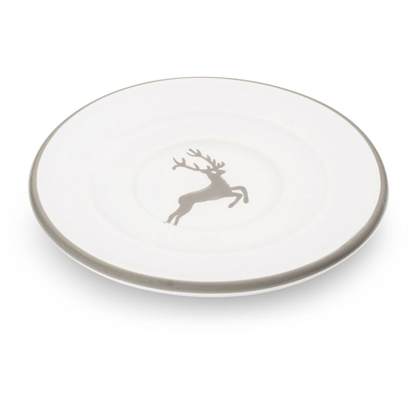 foto del prodotto gmundner keramik gmundner ceramica grigio cervo piattino espresso 11 cm 