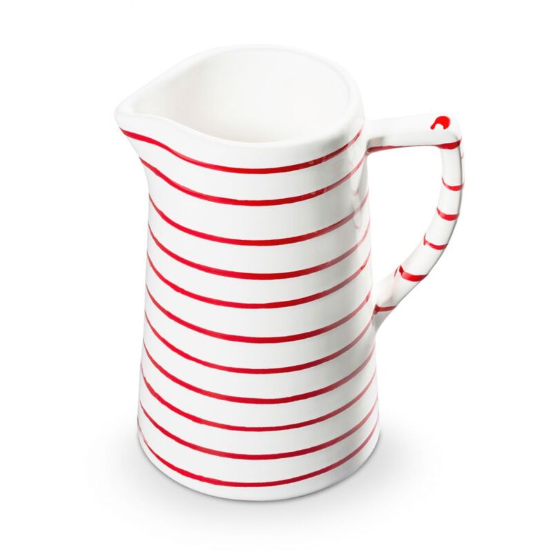 foto del prodotto gmundner keramik gmundner ceramica rosso fiammato, brocca per acqua 0,7l 