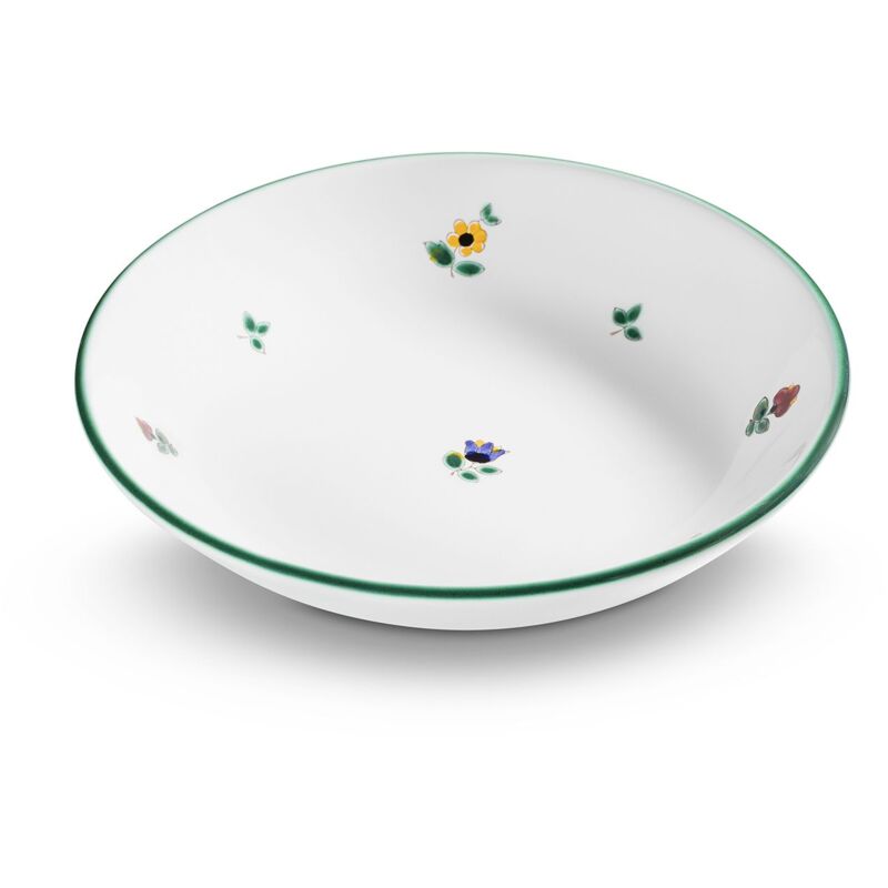 foto del prodotto gmundner keramik gmundner ceramica scattered flowers piatto da minestra tazza 20 cm 