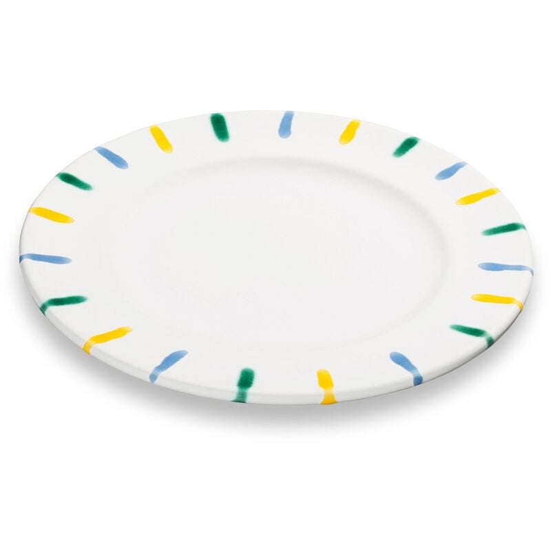 foto del prodotto gmundner keramik gmundner ceramics colorful flamed, piatto da dessert gourmet 18cm 