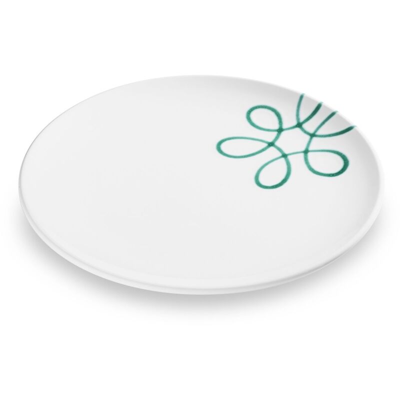 foto del prodotto gmundner keramik gmundner ceramics pure flamed green piatto da portata 25 cm 