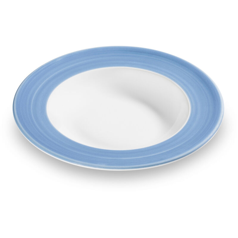 foto del prodotto gmundner keramik gmundner ceramics variation blue, piatto fondo gourmet 24 cm 
